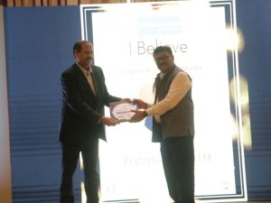 Business Award in Manufacturing & Export Category by I-Believe organized by outcomes delivered Sept 2022gg