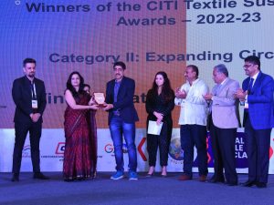 Sustainability Awards in the Expanding Circularity category by Confederation of Indian Textile Industry March 2023 (1)ygtyh gb